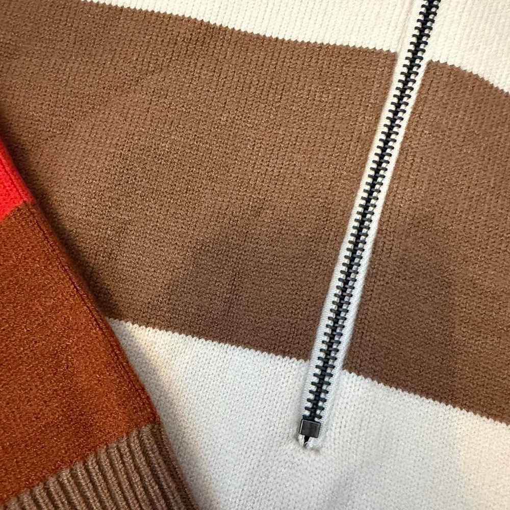 Striped quarter zip - Picture 4 of 7